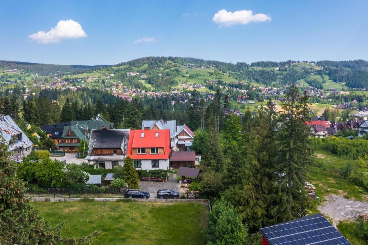 Pokoje Z Widokiem Na Gory I Prywatny Domek Z Zadaszona Altana - Grillem I Ogniskiem. Zakopane Exterior foto