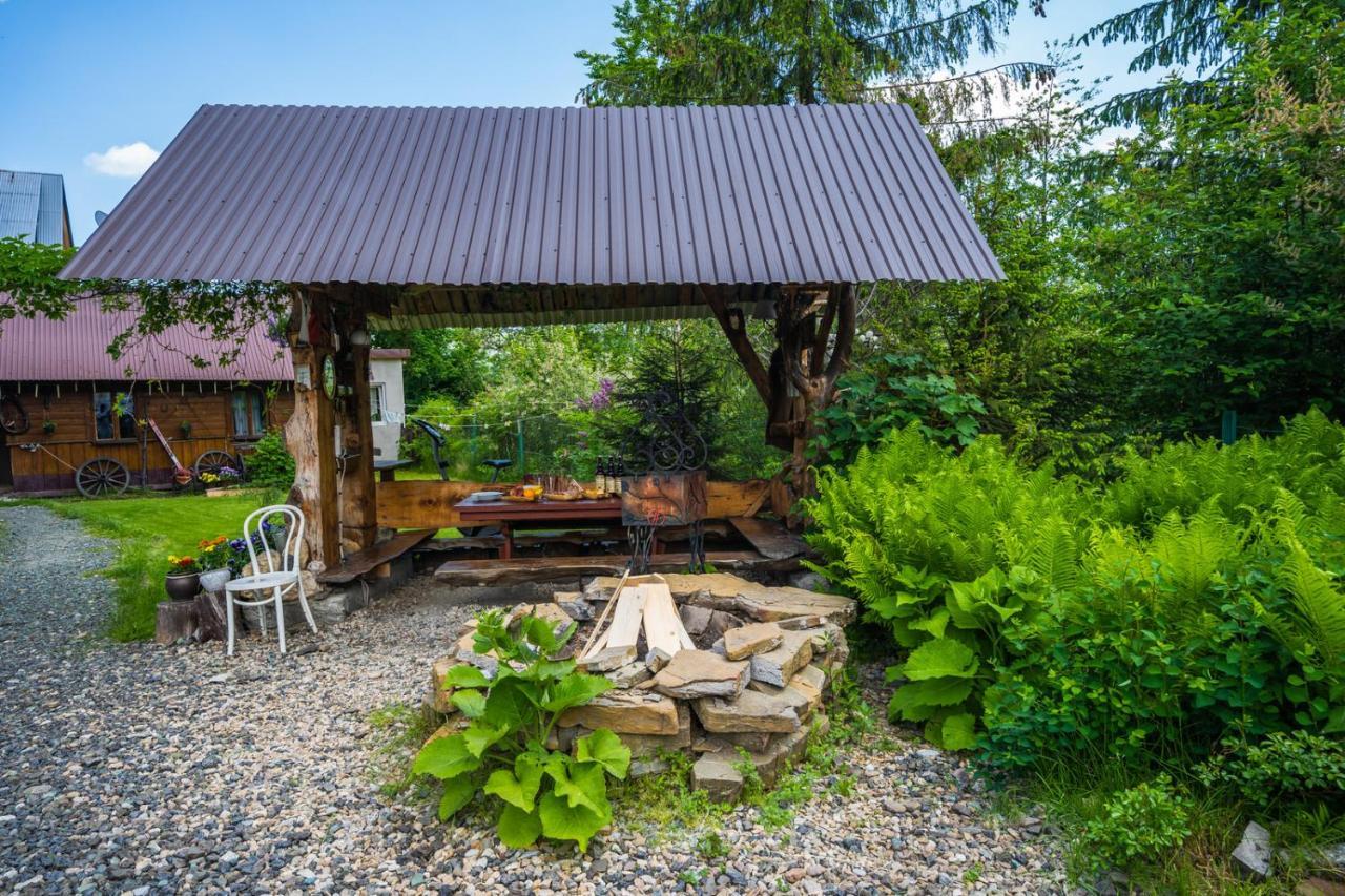 Pokoje Z Widokiem Na Gory I Prywatny Domek Z Zadaszona Altana - Grillem I Ogniskiem. Zakopane Exterior foto