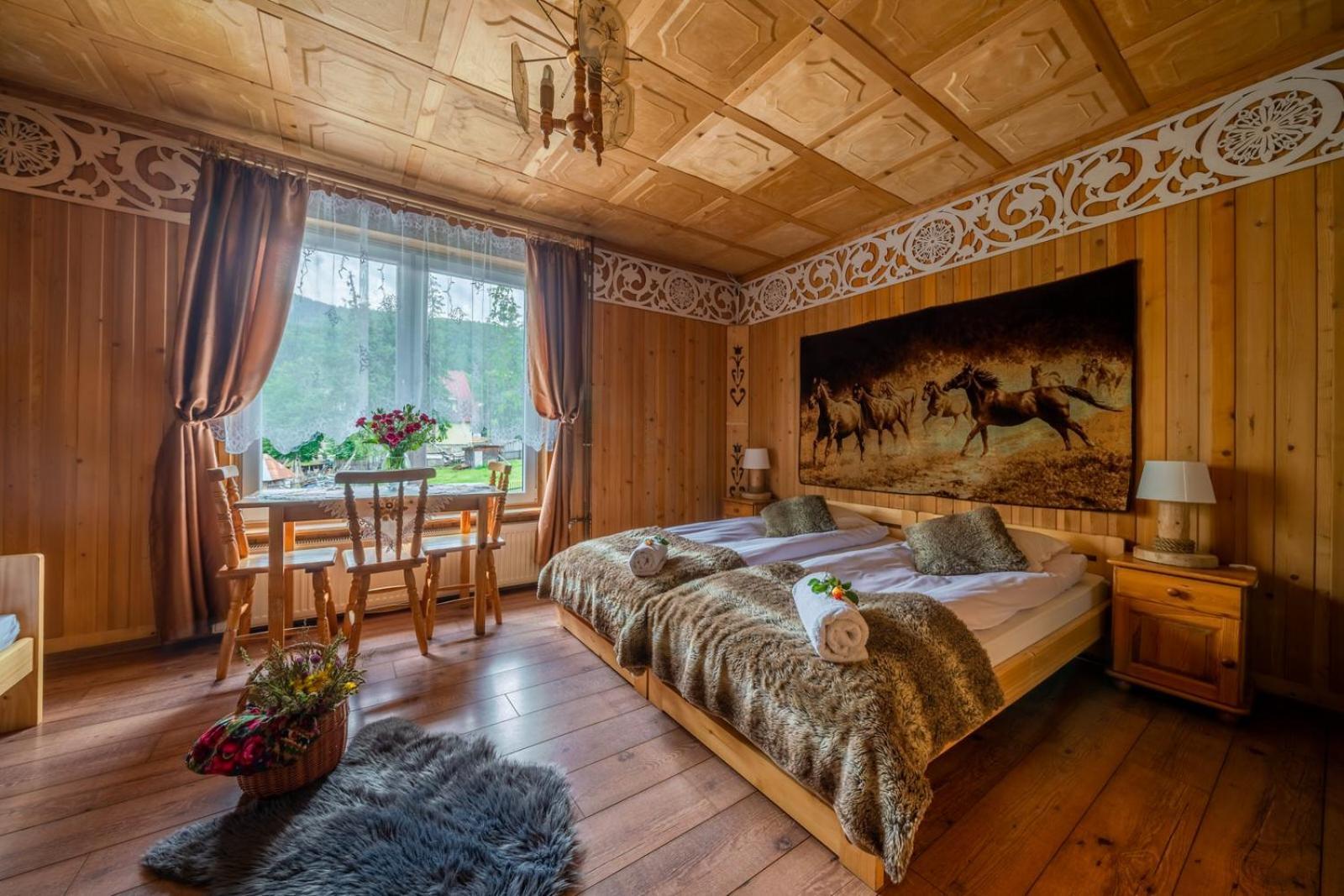 Pokoje Z Widokiem Na Gory I Prywatny Domek Z Zadaszona Altana - Grillem I Ogniskiem. Zakopane Exterior foto