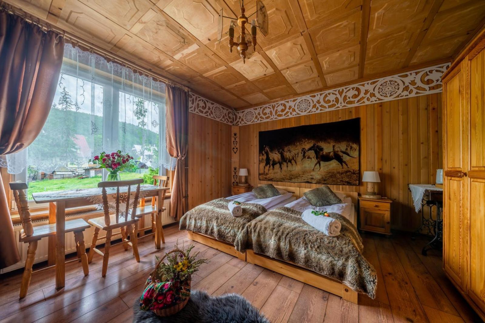 Pokoje Z Widokiem Na Gory I Prywatny Domek Z Zadaszona Altana - Grillem I Ogniskiem. Zakopane Exterior foto